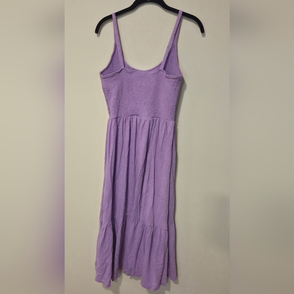 GAP Lavender Midi Dress Size Medium - Picture 4 of 4